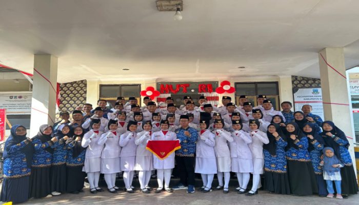 Bangga! Siswa MAN 3 Garut Jadi Paskibraka HUT RI ke 80 di Kecamatan Pameungpeuk
