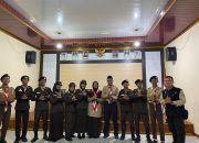 Pramuka MAN 4 Garut Dikukuhkan Menjadi Pasukan Pengibar Bendera pada HUT Pramuka Kwaran Cisewu