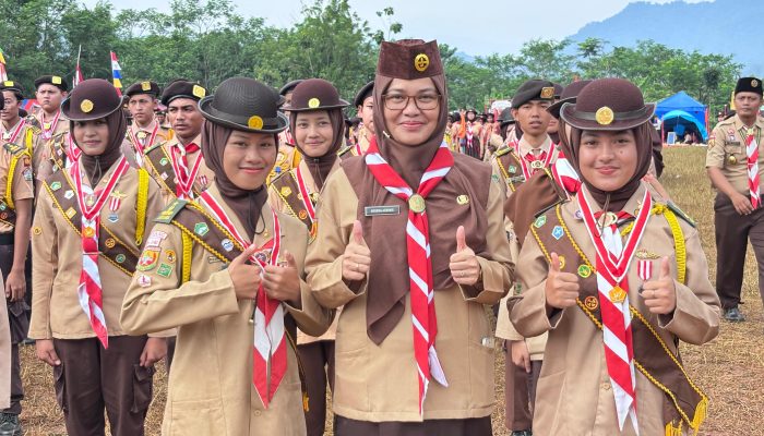 Kepala MAN 1 Subang Pimpin Upacara HUT Ke-64 Pramuka dan Hadiri Pengukuhan Pramuka Garuda Penegak