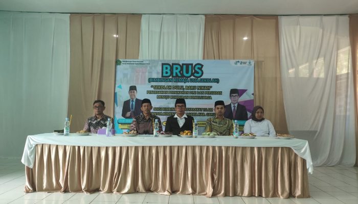 Kemenag Garut Gelar BRUS di MAN 4 Garut: Tekankan “Sekolah Dulu, Baru Nikah”