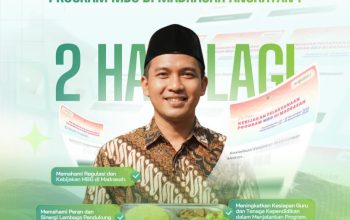 2 Hari Menuju Sosialisasi Kebijakan Pelaksanaan Program MBG di Madrasah Angkatan 1