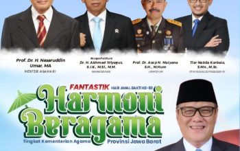 Tasikmalaya Jadi Tuan Rumah Fantastik Harmoni Beragama Kemenag Jawa Barat